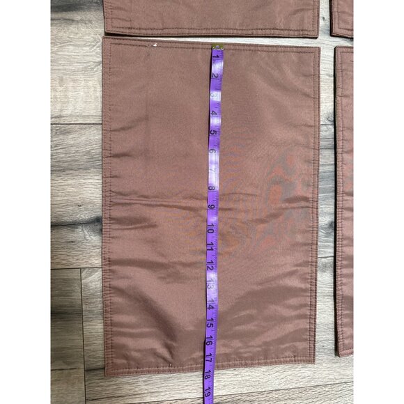 Set Of 5 Colorful Embroidered Patchwork Placemats 19" X 13" Kitchen Table Linens - Picture 4 of 5